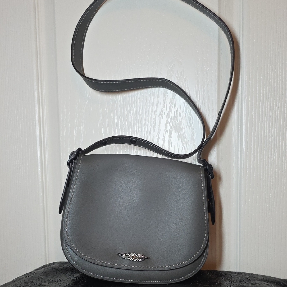 Coach 1941 Saddle 23 Gray Crossbody Bag